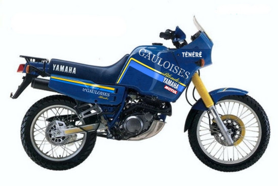 XT600tenere 34L Gauloises