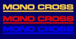 mono cross 220x22mm