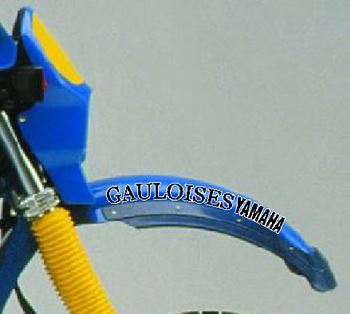 Gauloises Fender Schriftzug