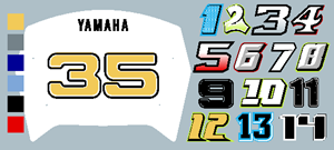 Windschutz Startnummerschild