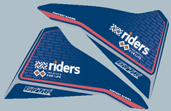 Tenere 700, World Rally GYTR Seitenwindschutz Aufkleber