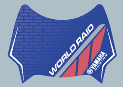 Tenere 700, World Raid Windschutz Aufkleber